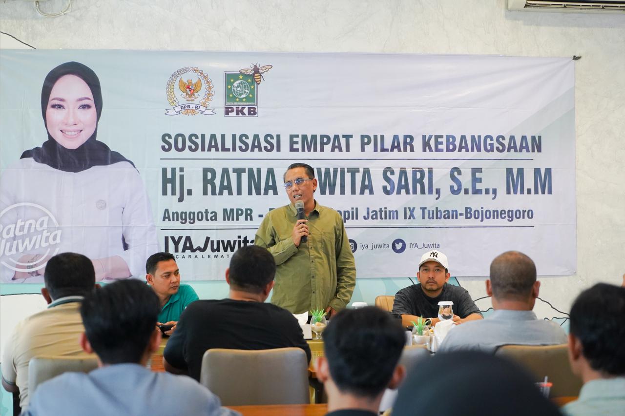 Legislator PKB Sosialisasikan 4 Pilar: Ajak Anak Muda Jaga Persatuan Legislator PKB Sosialisasikan 4 Pilar: Ajak Anak Muda Jaga Persatuan