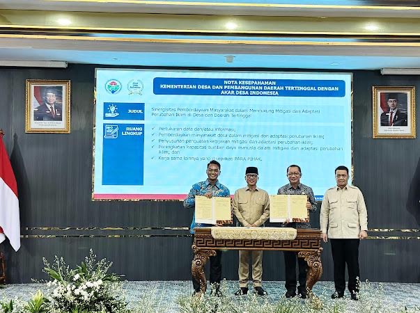 Akar Desa Indonesia dan Kemendes PDT Satukan Langkah Hadapi Krisis Iklim Akar Desa Indonesia dan Kemendes PDT Satukan Langkah Hadapi Krisis Iklim