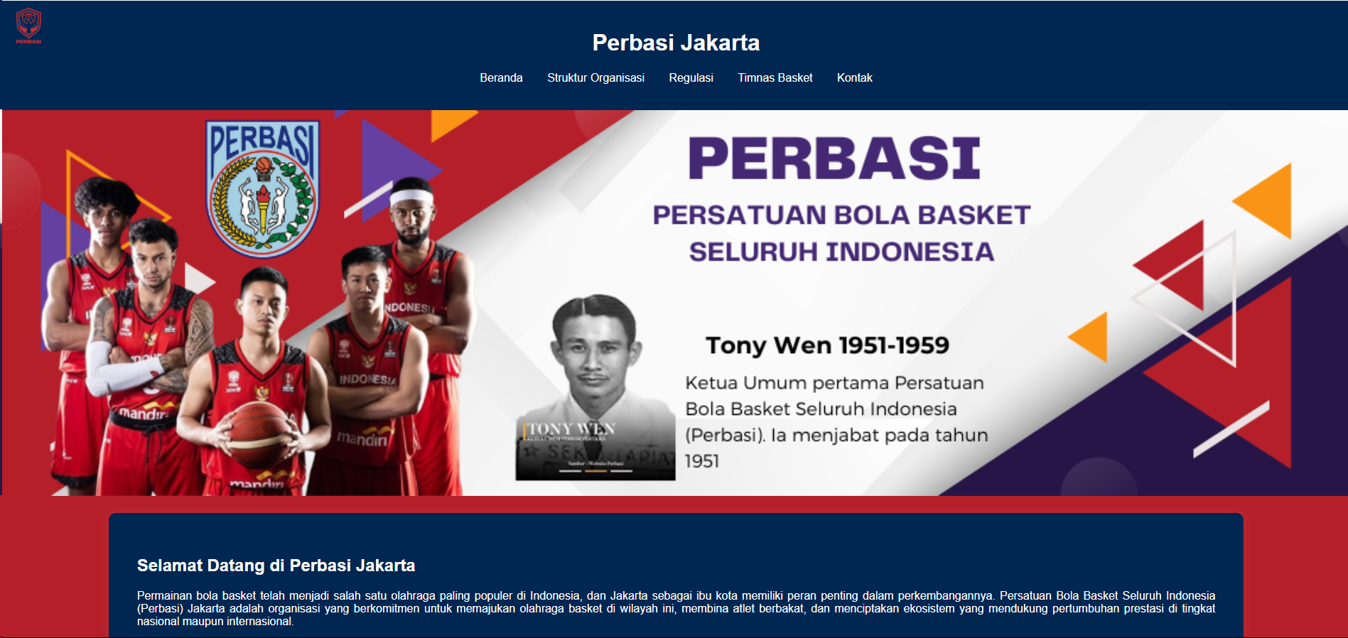 Perbasi Jakarta, Jantung Basket Nasional dan Kontributor Utama Timnas Indonesia Perbasi Jakarta, Jantung Basket Nasional dan Kontributor Utama Timnas Indonesia