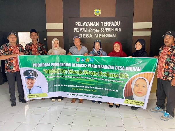 Desa Mengen Bersiap Jadi Sentra Itik Nasional Lewat Program “MENGETIK” dari Universitas Jember Desa Mengen Bersiap Jadi Sentra Itik Nasional Lewat Program “MENGETIK” dari Universitas Jember