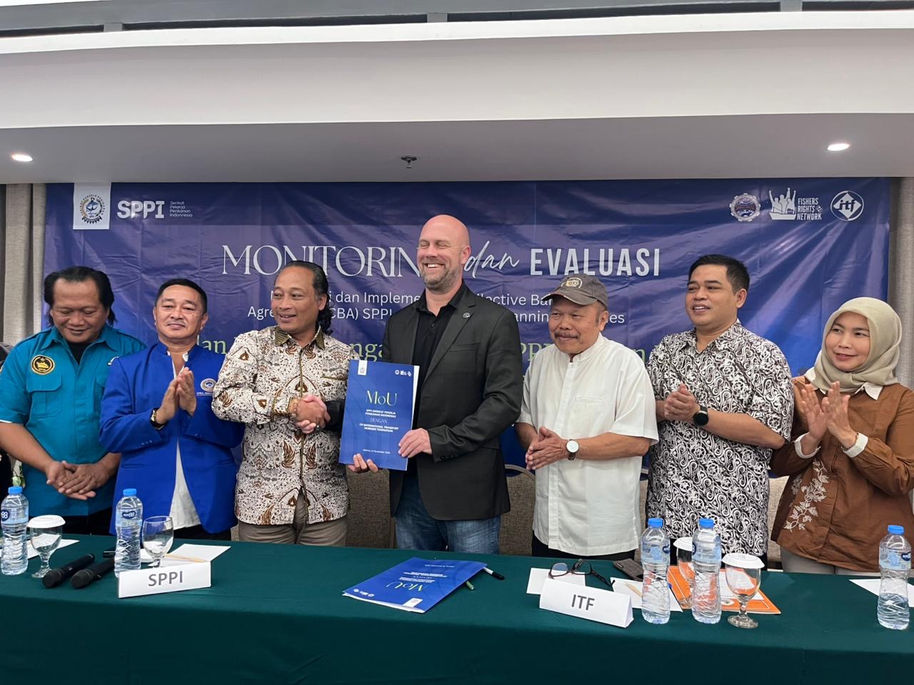 Jamin Kenyamanan Pekerja Perikanan, SPPI Resmi Gabung ITF Jamin Kenyamanan Pekerja Perikanan, SPPI Resmi Gabung ITF