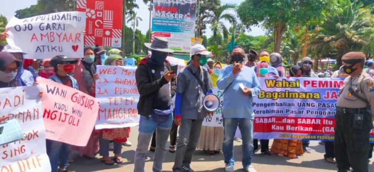 Tidak Kunjung Selesai, Paguyuban PBT Gruduk Pemkab Tuban