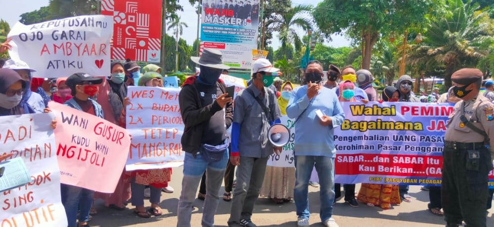 Tidak Kunjung Selesai, Paguyuban PBT Gruduk Pemkab Tuban