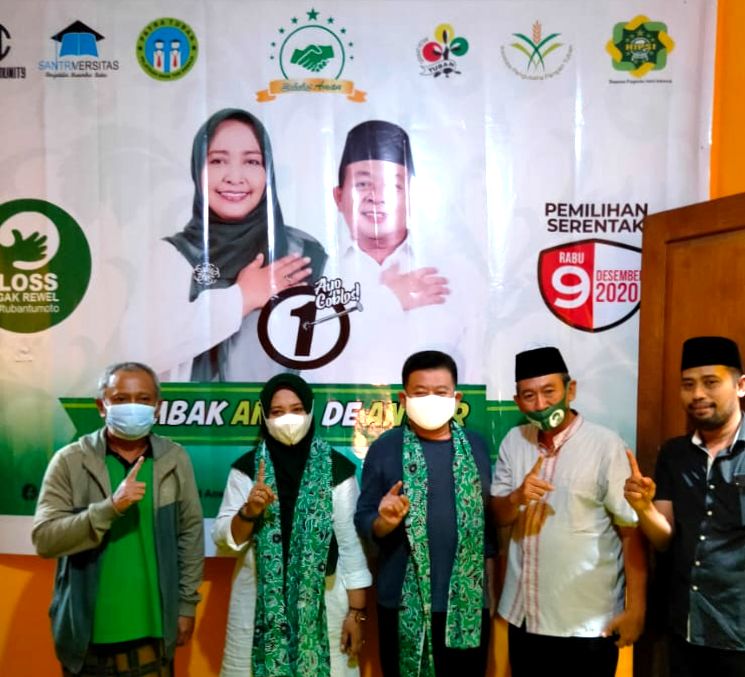 Optimis Menang, Tim Relawan Aman Resmikan Sekretariat Kemenangan