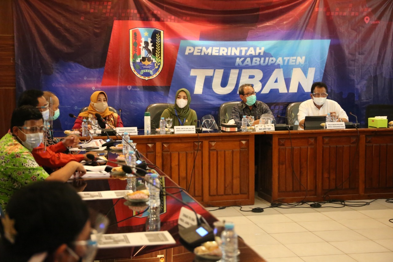 Pemkab Tuban Bahas Pengelolan Kali Kening Bersama Anggota Komisi VII DPR RI