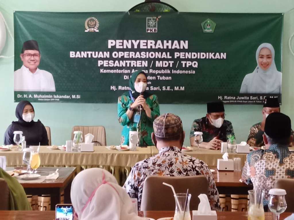 Mbak Ratna: BOP Diharapkan Bisa Bantu Pesantren Ditengah Pandemi Covid-19