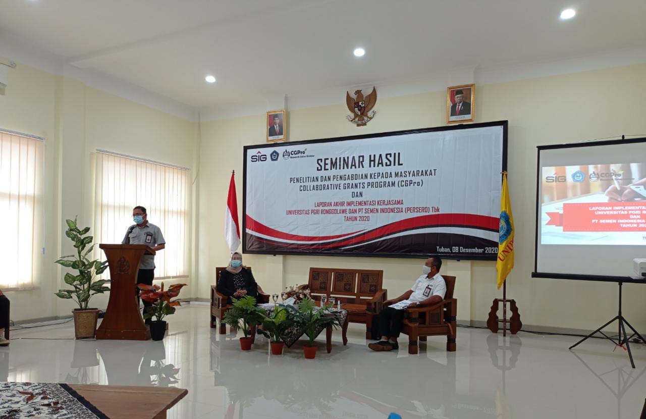 Semen Indonesia dan Unirow Tuban Gelar Seminar Hasil Penelitian