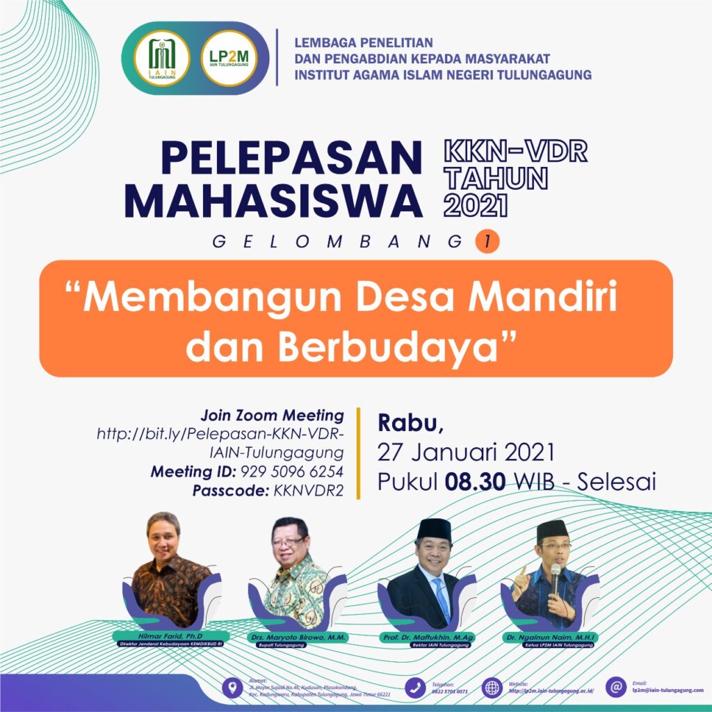 Pandemi Covid-19 Tidak Menyurutkan 4.053 Mahasiswa IAIN Tulungagung KKN Virtual