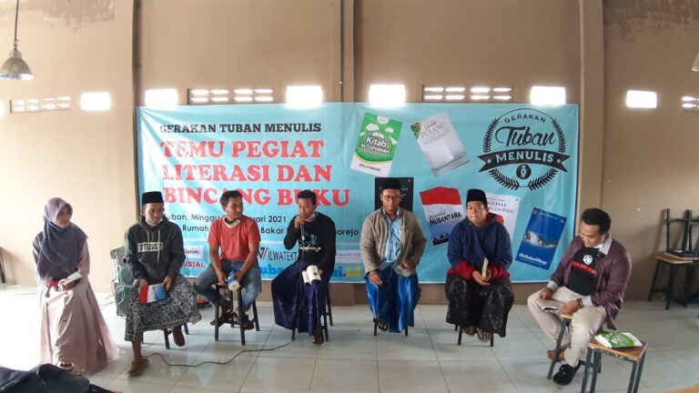 GTM Membakar Semangat Literasi di Tuban, Ini Bagain Menjaga Kewarasan