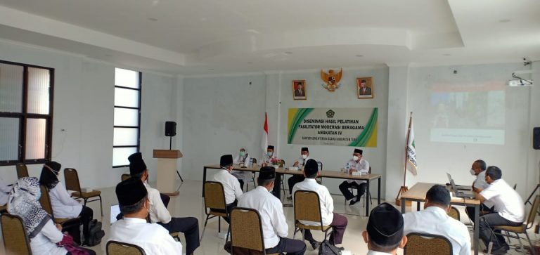 Berikan Materi Moderasi Beragama, Kakankemenag Tuban Ingatkan Empat Indikatornya