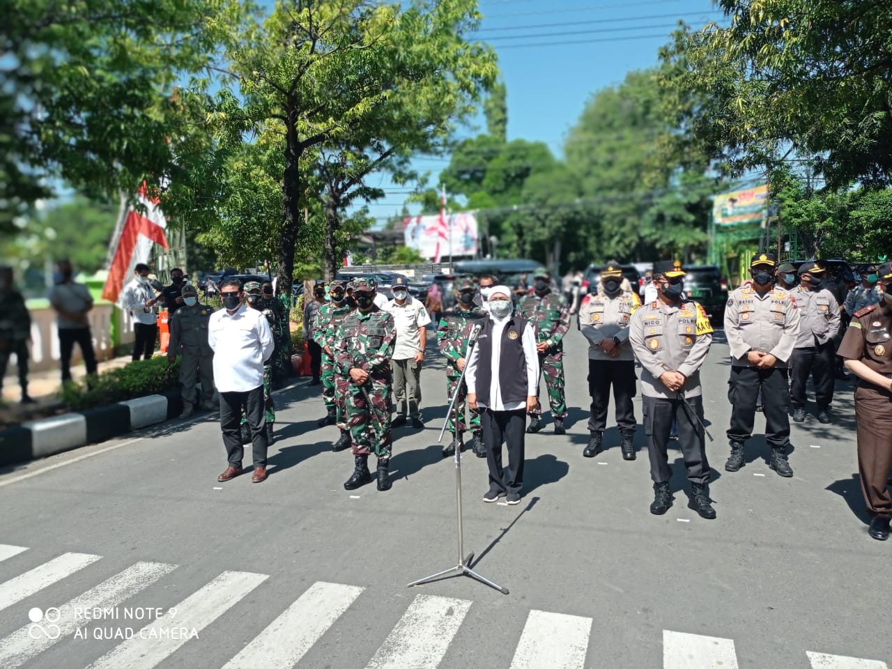 Luncurkan Gerakan Serentak Lawan Covid-19, Gubernur Jatim Apresiasi Kinerja Pemkab Tuban
