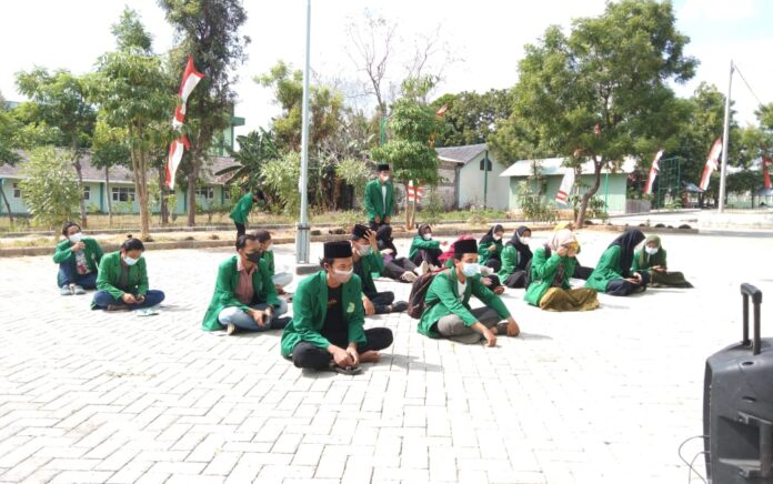 Demi Perbaikan Sistem IAINU Tuban yang Baik, Mahasiswa Lakukan Doa Bersama