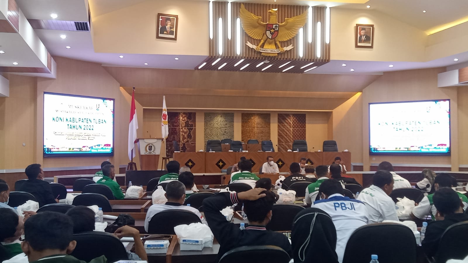 Jelang Persiapan Porprov Jawa Timur ke-VII KONI Tuban Gelar Muskerkab 2022
