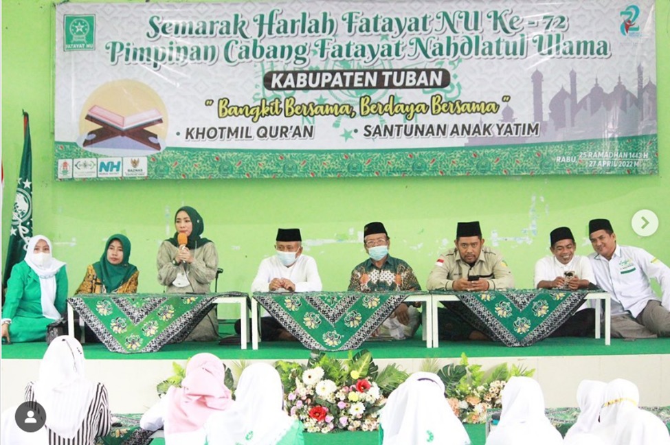 Dihadapan Muslimat dan Fatayat NU Ratna Juwita Sari Mohon Doa Restu Untuk Gus Muhaimin Presiden 2024