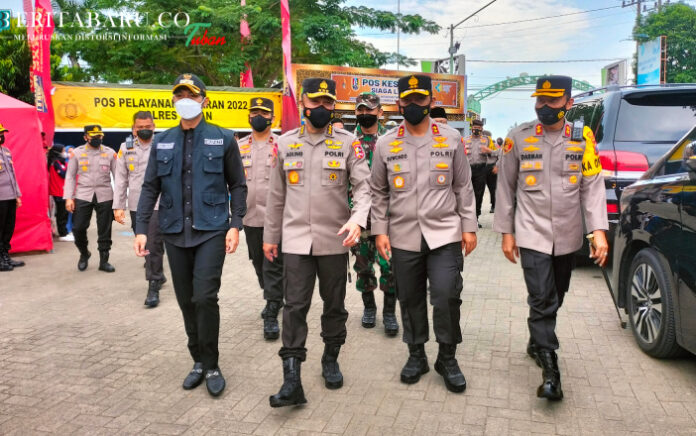 Irwasum Polri Tinjau Pos Pelayanan Mudik Lebaran Idulfitri di Rest Area Tuban