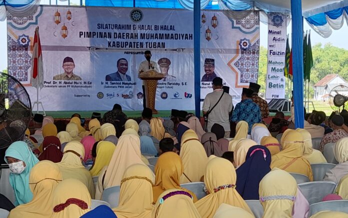 Halal Bihalal Keluarga Besar PDM Tuban Dihadiri Oleh Sekretaris PP Muhammadiyah