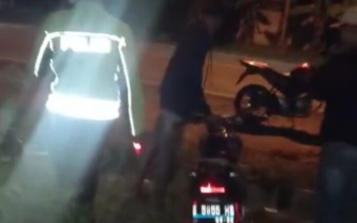 Aksi Balap Liar Kocar Kacir Saat Polisi Datang, 51 Motor Diamankan