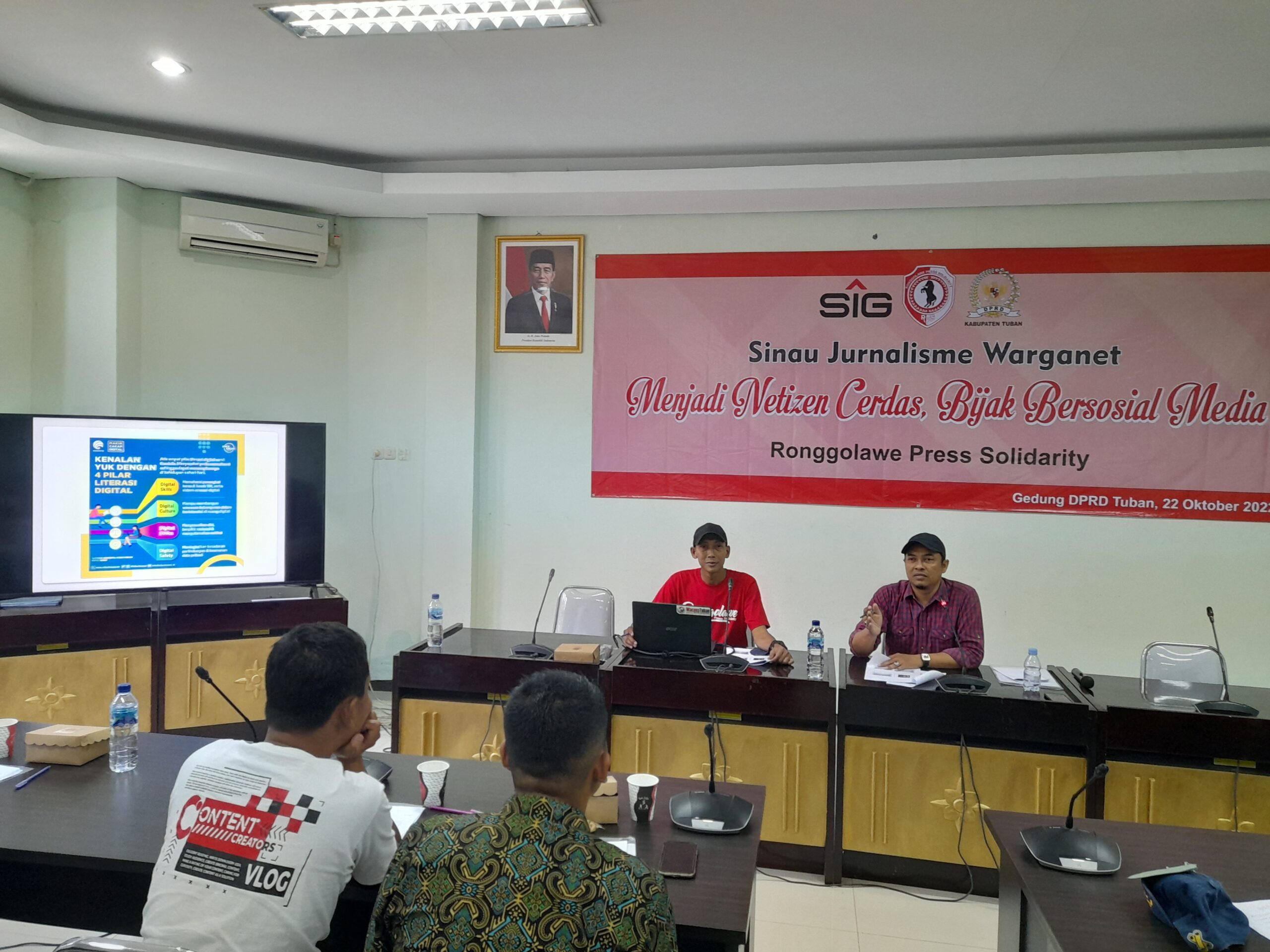 SIG Tuban Bersama RPS Ajak Sinau Bareng Para Penggiat Medsos