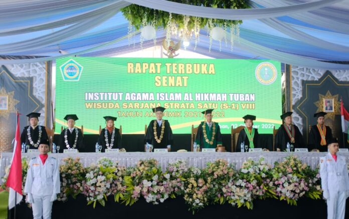 Institut Agama Islam Al Hikmah Tuban Gelar Wisuda ke 8 Secara Luring