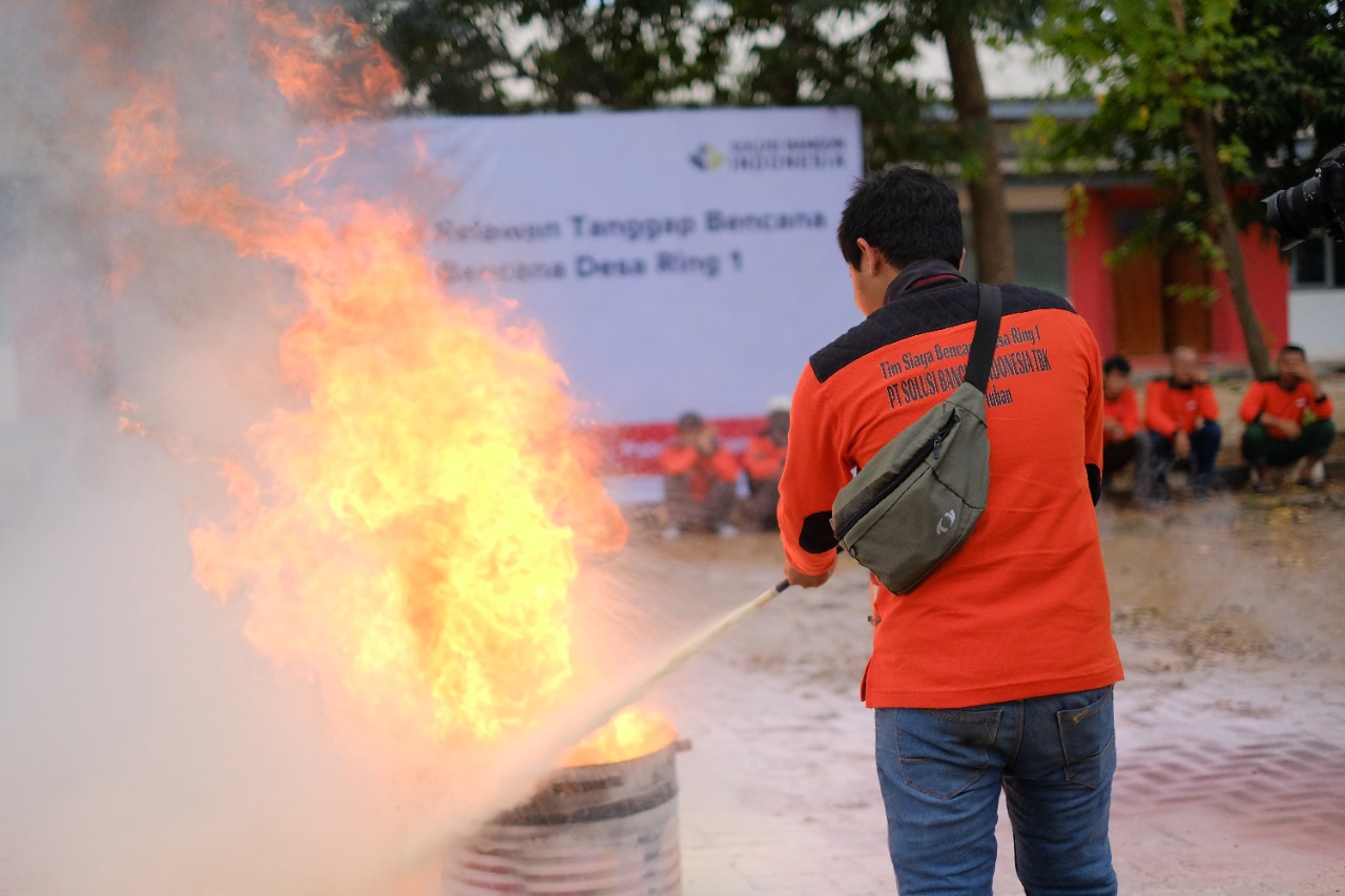 SBI Tuban Gelar Pelatihan Dasar Relawan Tanggap Bencana Untuk Tim Siaga Bencana Desa Ring 1