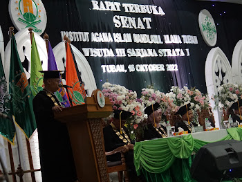 Pesan Prof Muzakki Saat Hadiri Wisuda Mahasiswa IAINU Tuban Agar Miliki Keunggulan