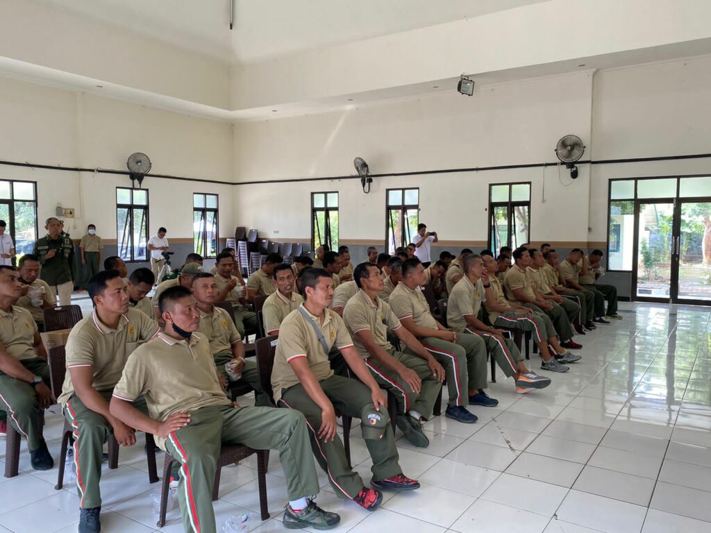 BNNK Tuban Gelar Skrining Tes Urine di Lingkungan Kodim 0811, Hasilnya Negatif