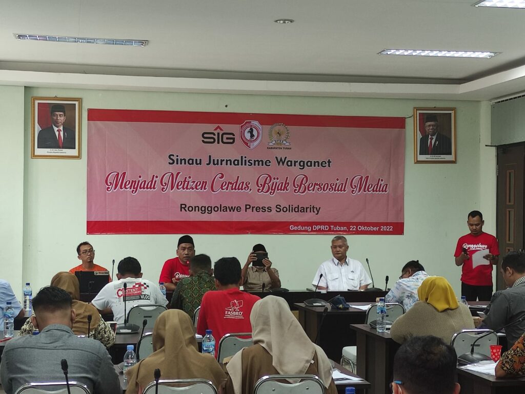 SIG Tuban Bersama RPS Ajak Sinau Bareng Para Penggiat Medsos