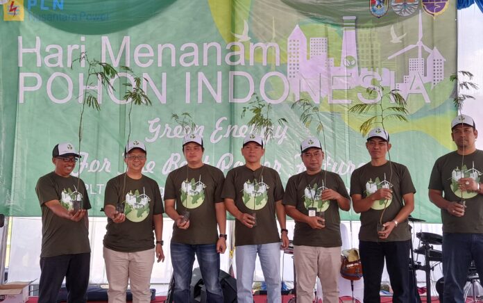 Komitmen Jaga Kelestarian Alam, PT PLN NP Tanam 3.000 Pohon di Hari Menanam Pohon Indonesia