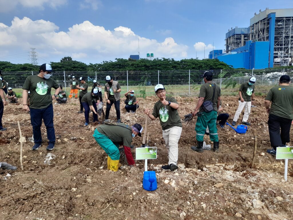 Komitmen Jaga Kelestarian Alam, PT PLN NP Tanam 3.000 Pohon di Hari Menanam Pohon Indonesia