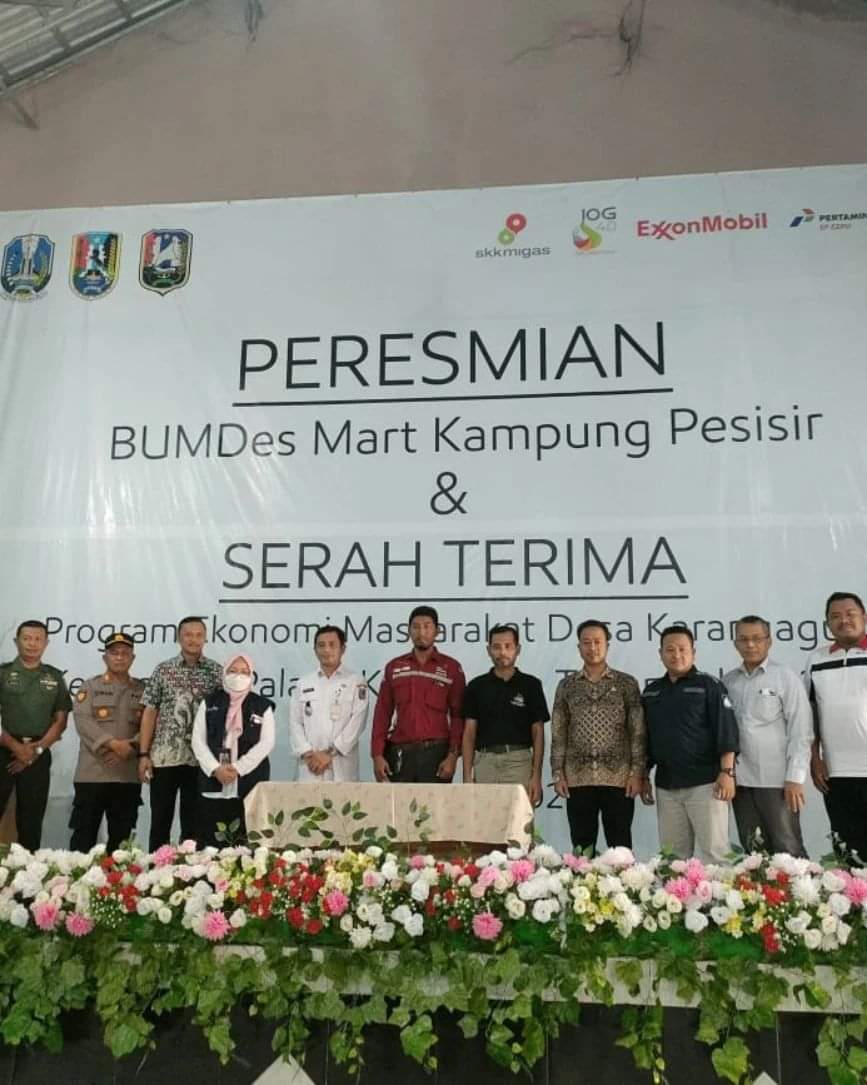 BUMDes Mart Kampung Pesisir di Karangagung Tuban Wujud Komitmen EMCL dan Pemdes