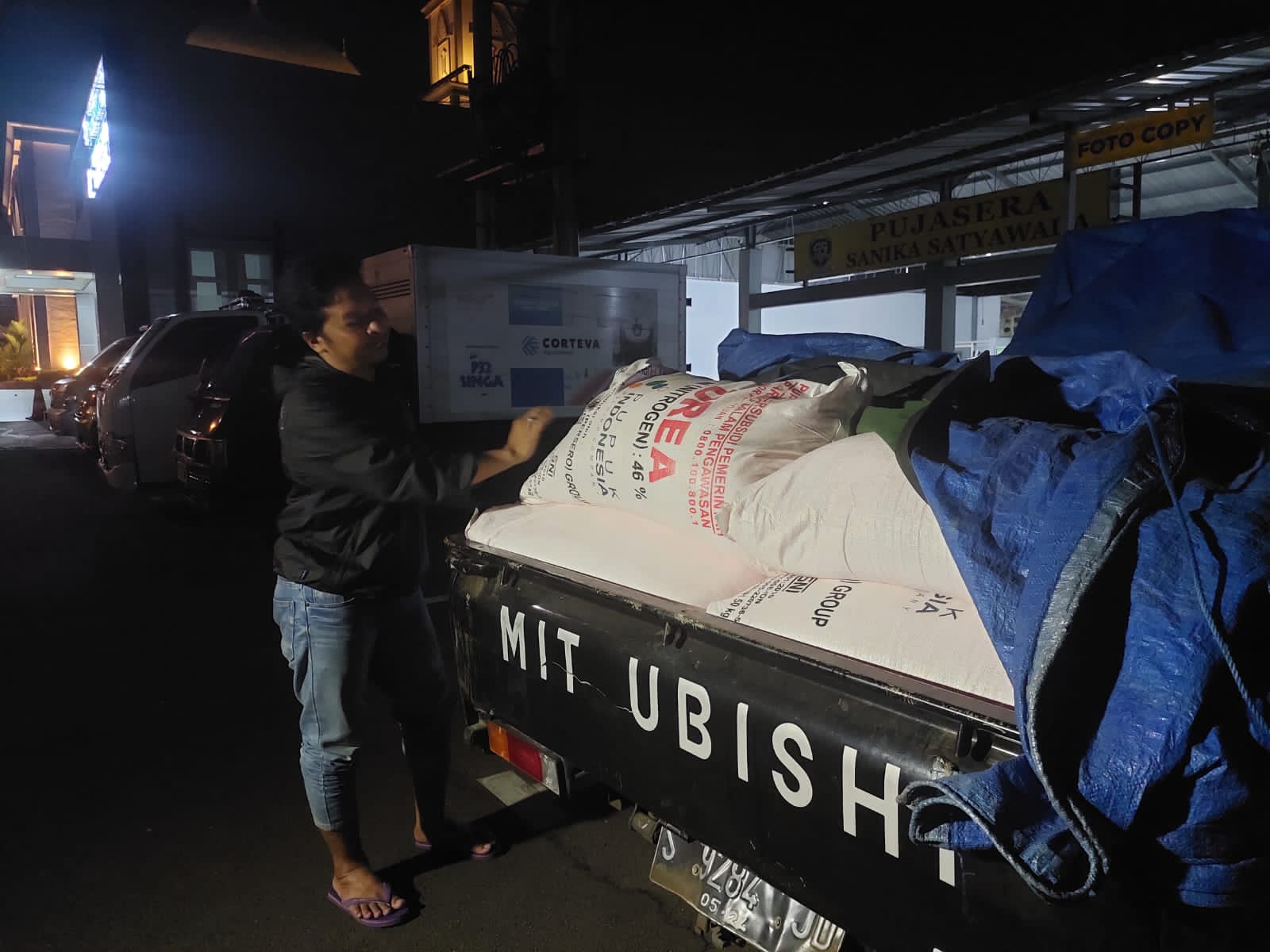 Satreskrim Polres Tuban Berhasil Mengamankan Penjual Pupuk Subsidi Diatas HET