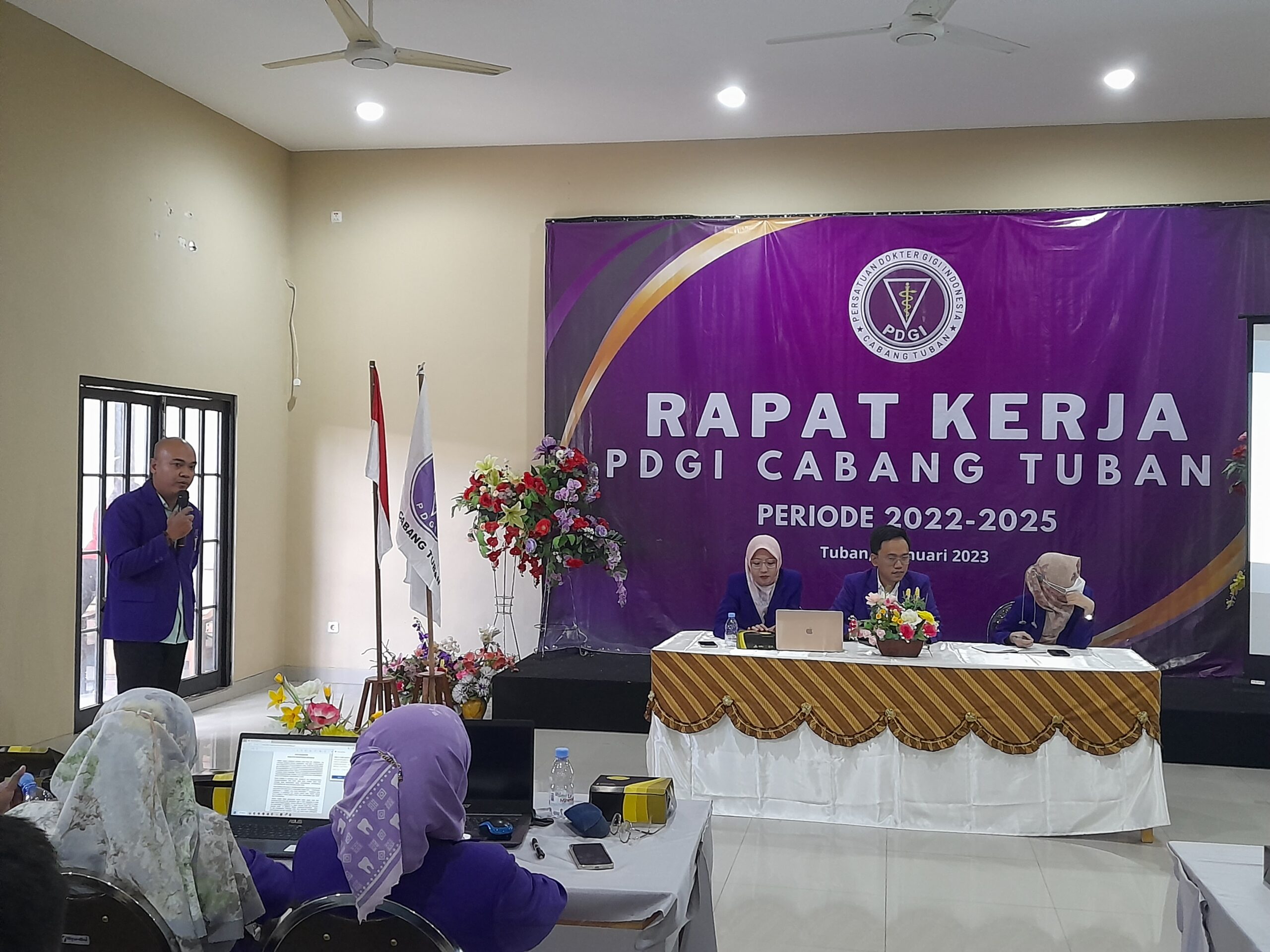 Organisasi Profesi PDGI Cabang Tuban Gelar Raker Periode 2022-2025
