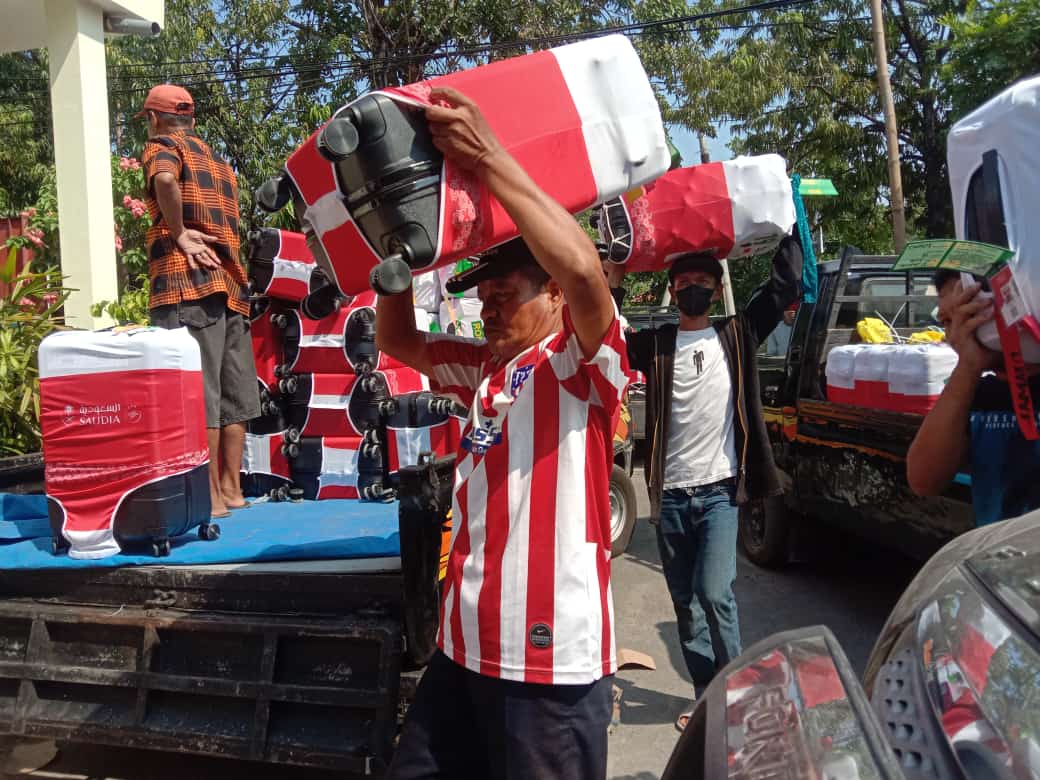 Berangkat Besok, Koper Calon Jemaah Haji Sudah Terkumpul di Kantor Kemenag Tuban