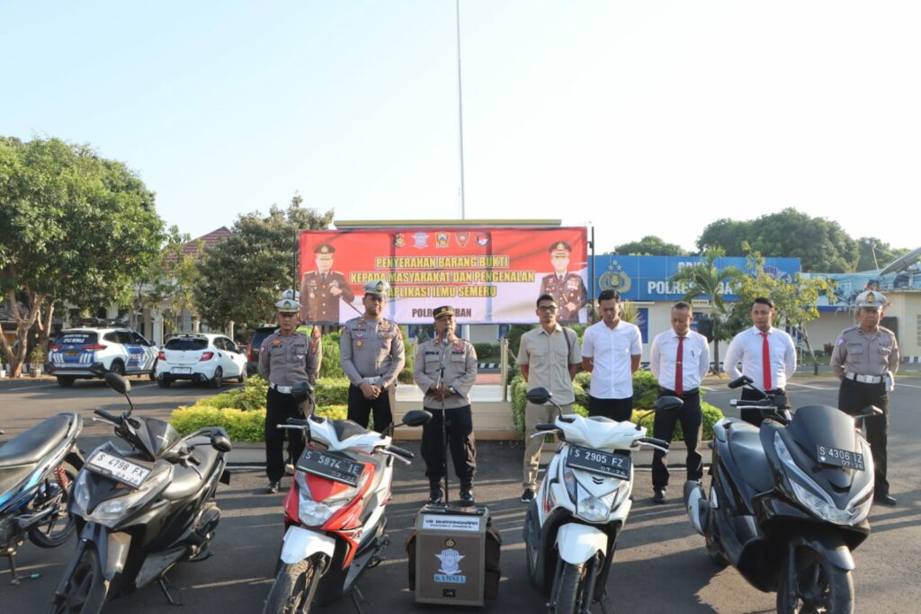 Polres Tuban Kenalkan Aplikasi Terbaru Dari Polda Jatim "Ilmu Semeru", ini Manfaatnya