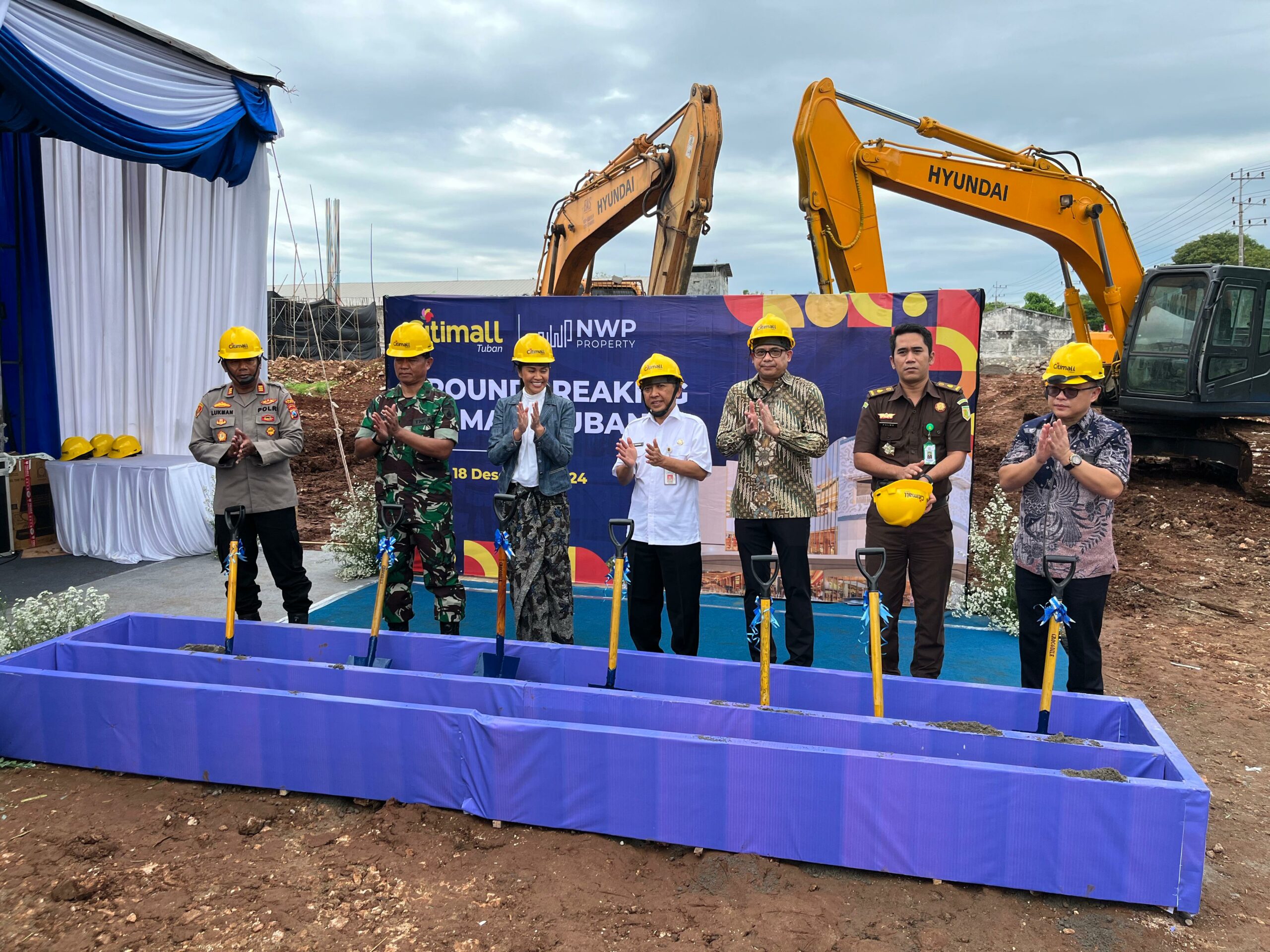 Groundbreaking Citimall, NWP Property Hadirkan Pusat Pembelanjaan Modern Terbesar di Tuban