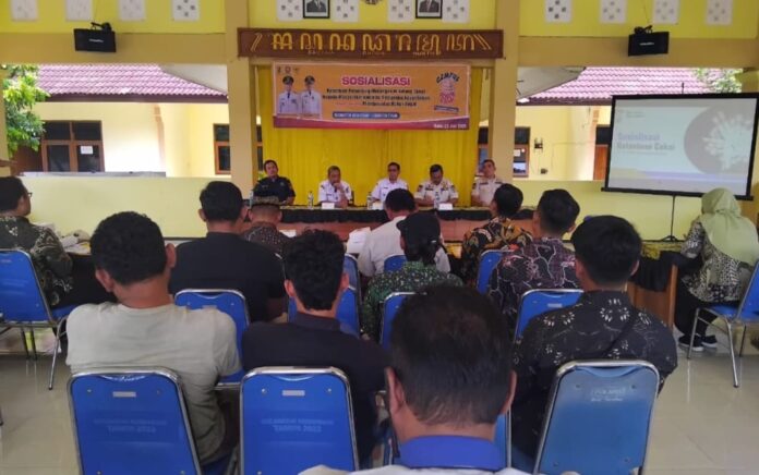 Bea Cukai Bojonegoro Bersama Pemkab Tuban Gelar Sosialisasi Bahaya Rokok Ilegal