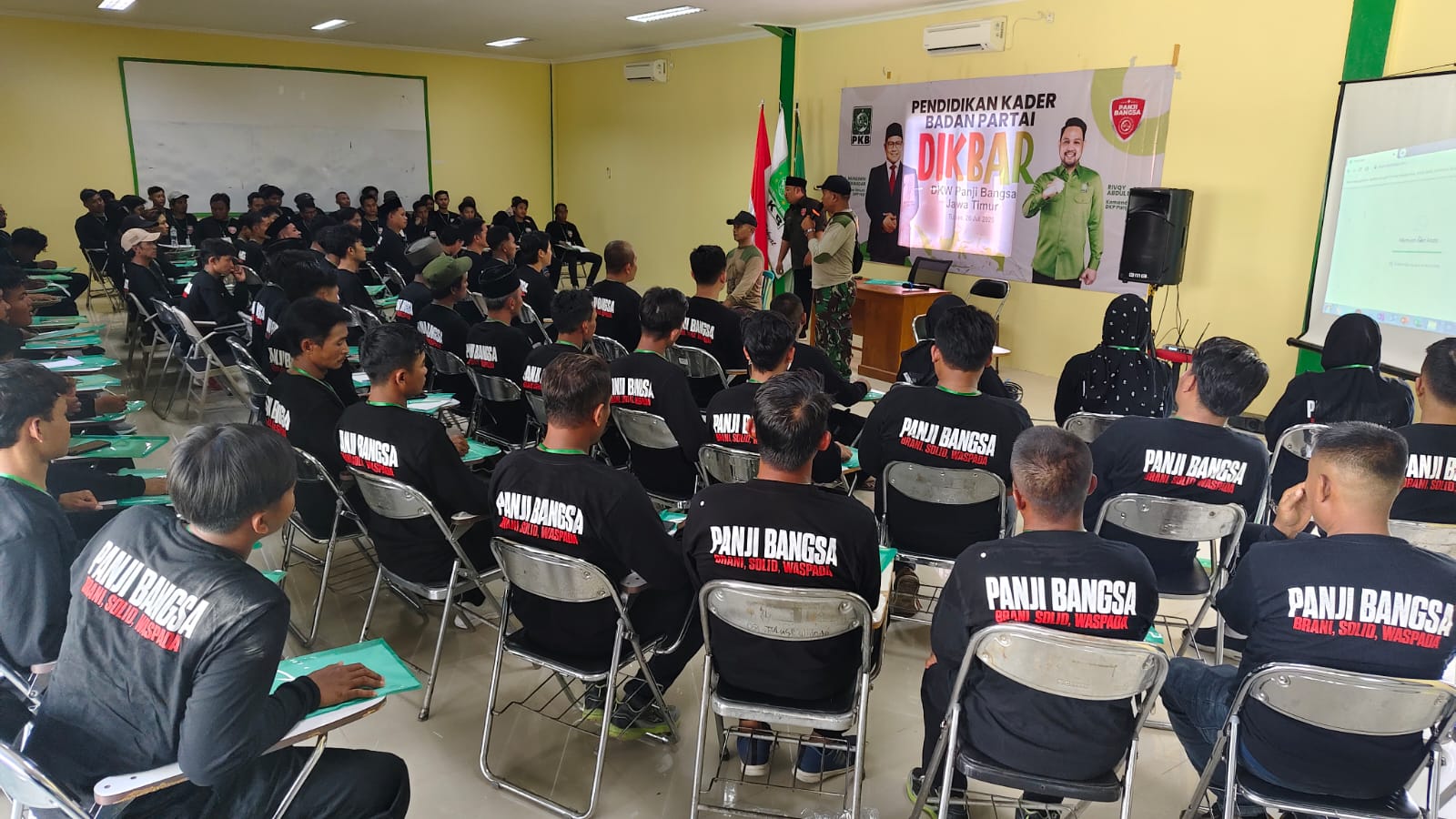 200 Kader Muda PKB Ikuti DIKBAR Yang Digelar DKC Panji Bangsa Tuban