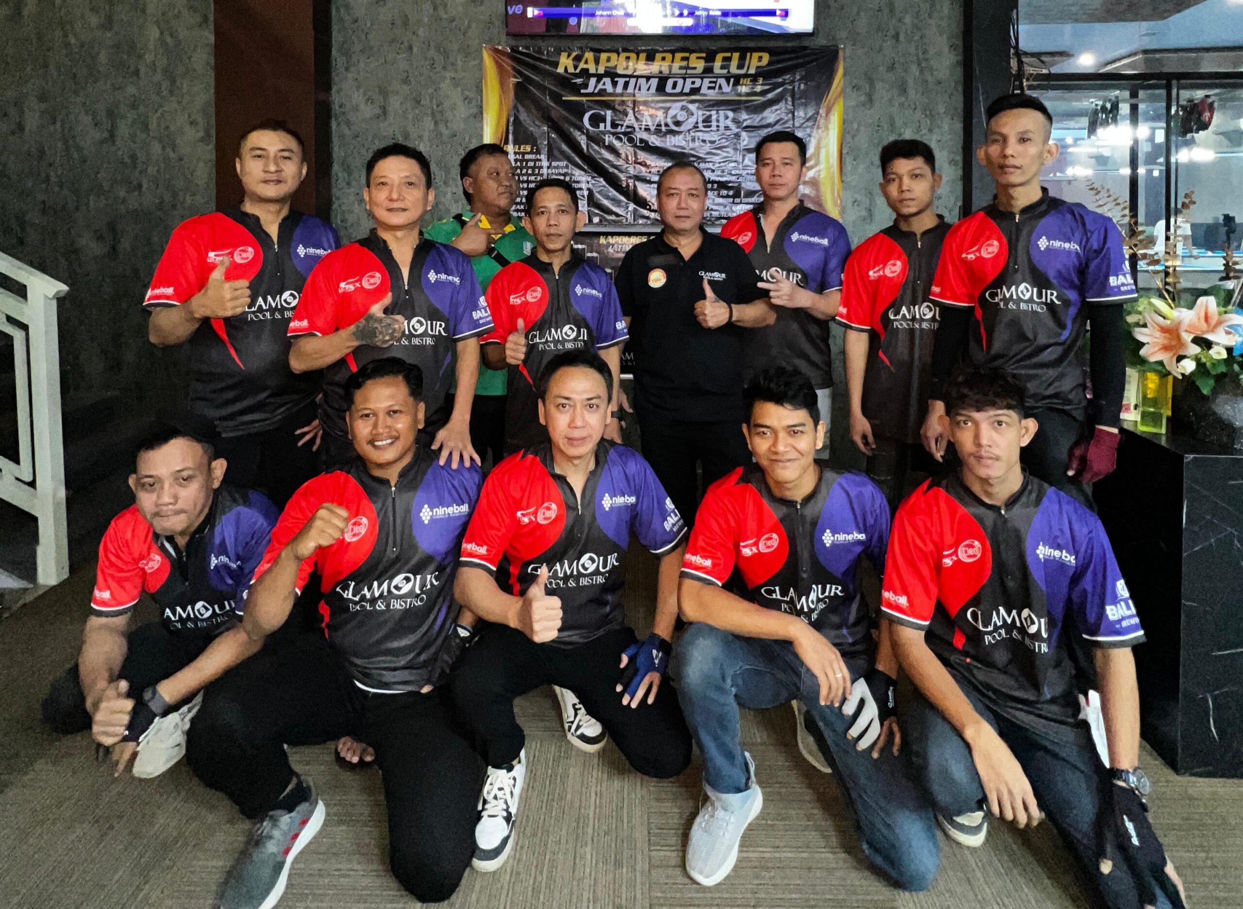 Jual Minuman Sehat Tanpa Alkohol, Glamour Pool dan Bistro Tuban Jadi Pusat Pembinaan Atlet