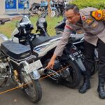 Satlantas Polres Tuban Amankan 65 Motor Berknalpot Brong
