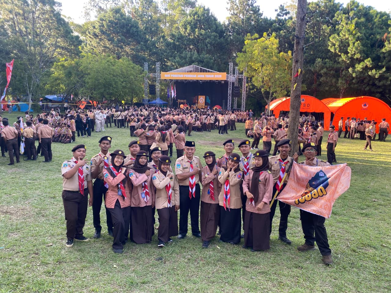 Kontingen Gerakan Pramuka Tuban Sabet Juara di Ajang Giat Prestasi Jatim 2025