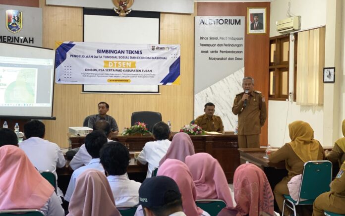 Wabup Tuban Ingatkan Operator Desa: Input Data Jangan Sampai Salah Sasaran