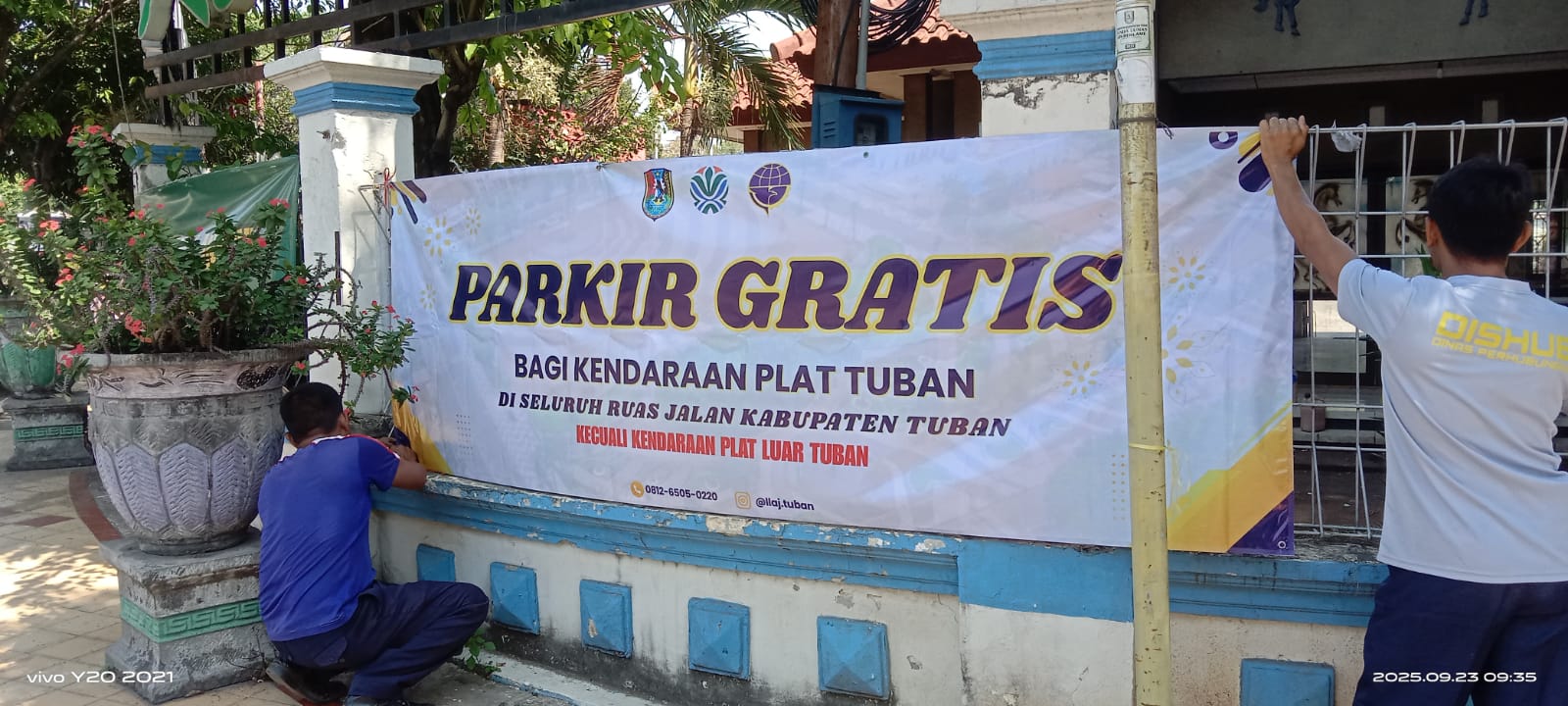 DLHP Sosialisasikan Program Parkir Berlangganan, Warga Tuban Tak Lagi Bayar Jukir