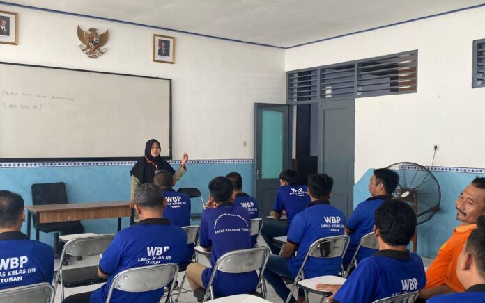 WBP Lapas Tuban Antusias Ikuti Proses PKBM Bina Warga Tanah Ronggolawe
