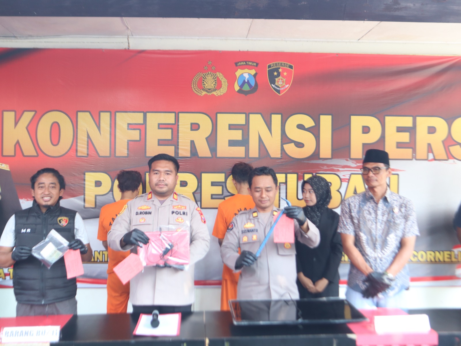 Komplotan Spesialis Curat Dibekuk Polisi, Residivis Dihadiahi Timah Panas di Tuban