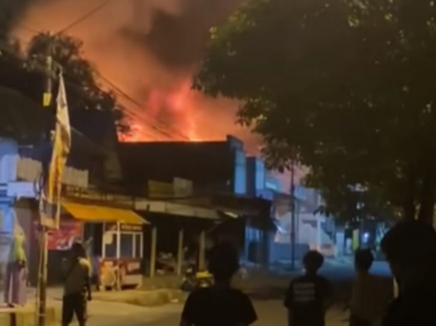 Kebakaran Indomaret Kerek, Polisi Masih Selidiki Penyebab dan Kerugian