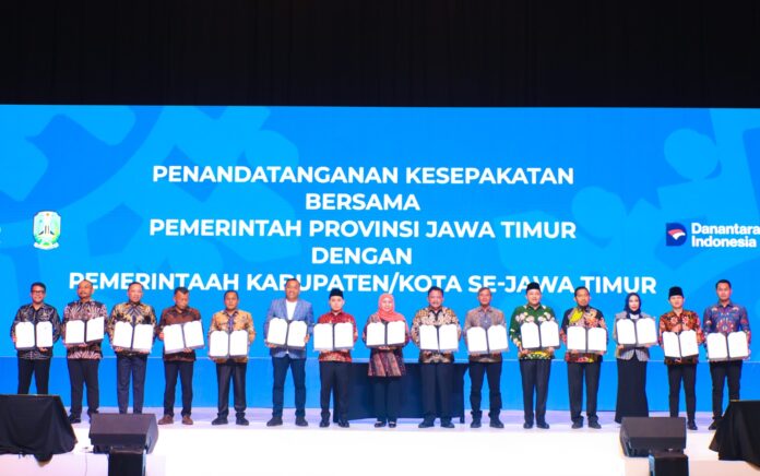 Bupati Tuban Hadiri FGD Good Corporate Governance dan Penandatanganan Nota Kesepakatan RJ se-Jawa Timur