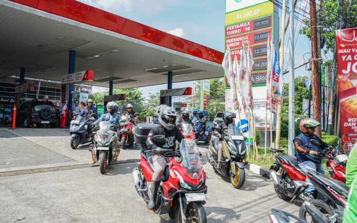 SPBU Pertamina Jadi Tempat Singgah Yang Nyaman Bagi Bikers Untuk Melepas Lelah