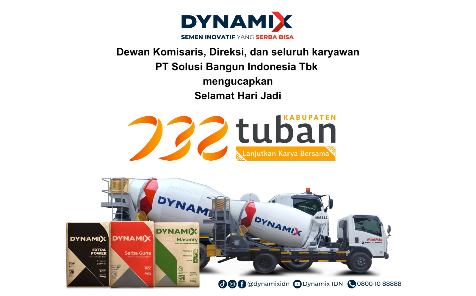 Iklan HJT Semen Dynamix Tuban